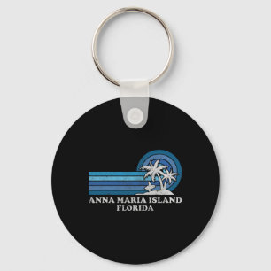 Anna Maria Island Florida Vintage Family Summer Va Key Ring