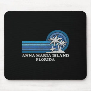 Anna Maria Island Florida Vintage Family Summer Va Mouse Pad