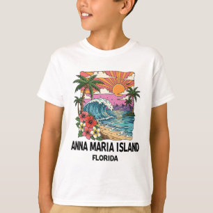 Anna Maria Island Tropical Beach Souvenir Vacation T-Shirt