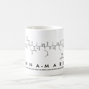 Anna-Maria peptide name mug