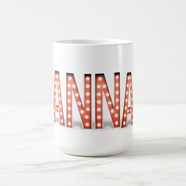 Anna Marquee Lights  Coffee Mug (Center)