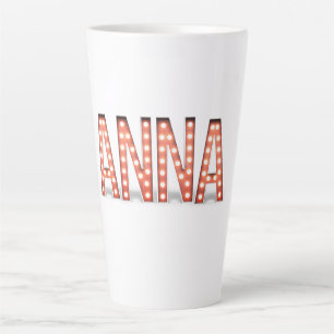 Anna Marquee Lights Latte Mug
