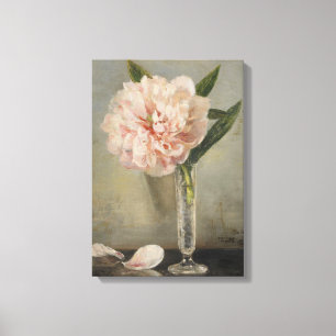 Anna Munthe-Norstedt Still Life with a Peony Canvas Print