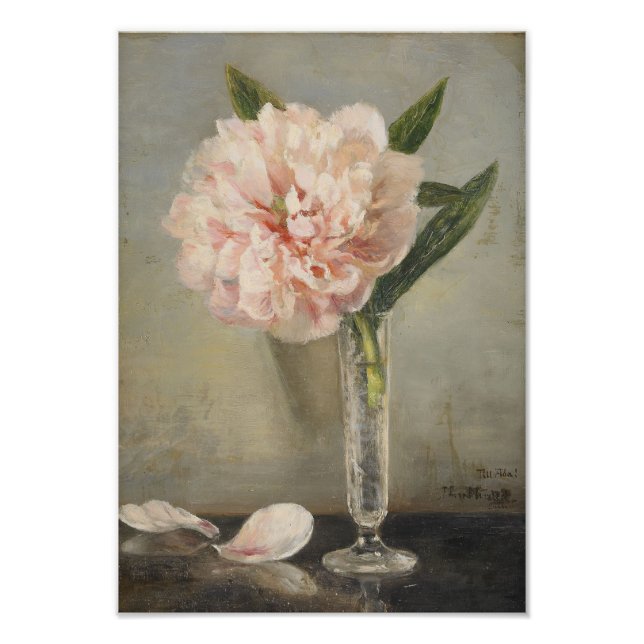 Anna Munthe-Norstedt Still Life with a Peony  Photo Print (Front)