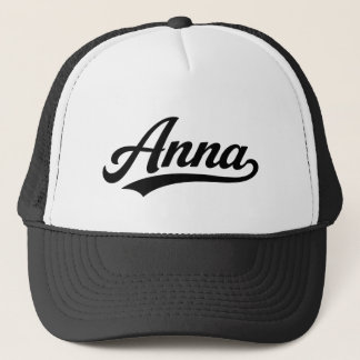 Anna name first last family gifts trucker hat