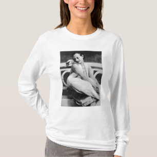 Anna Pavlova with her pet swan Jack, c.1905 T-Shirt