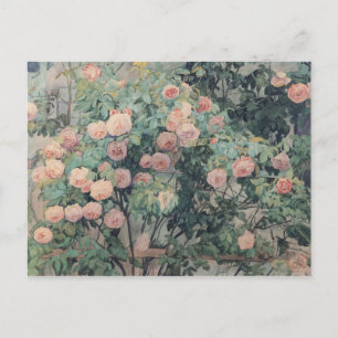 Anna Syberg Vintage Roses Postcard