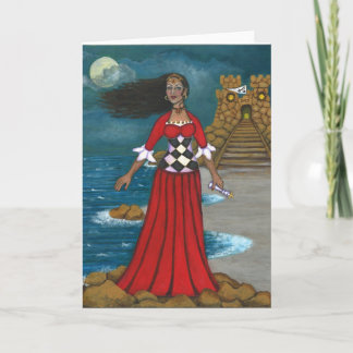 Annabel Lee Greeting Card
