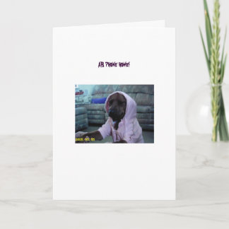 AnnaBelle in her new pink jump suit Card