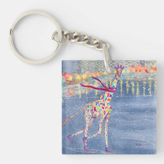 Annabelle on Ice Keychain