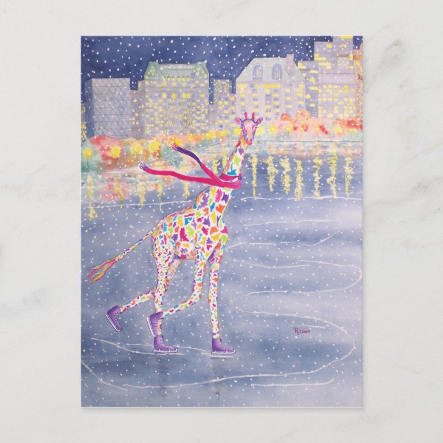 Annabelle on Ice Postcard (Front)