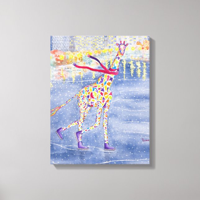Annabelle on Ice Wrapped Canvas (Front)