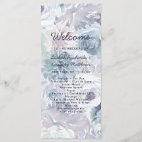 Annabelle Vintage Blue Floral Wedding Ceremony