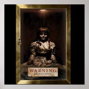 Annabelle Warning Do Not Open Poster