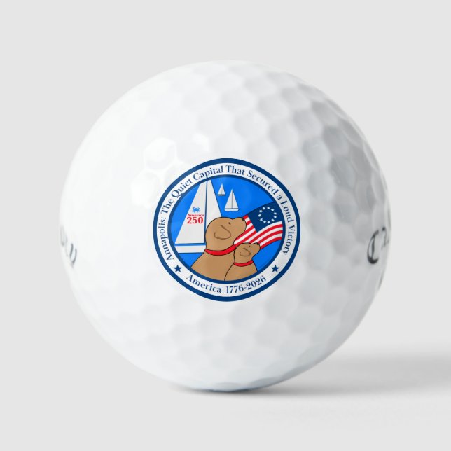 Annapolis America 250th Anniversary  Golf Balls (Front)