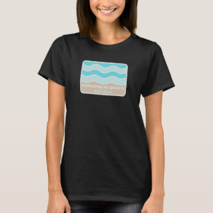 Annapolis Beach Maryland Waves Vacation Souvenir T-Shirt