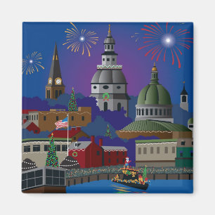 Annapolis Holiday Magnet
