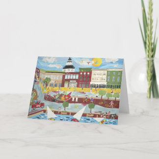 Annapolis in the Summer (greeting card) Card