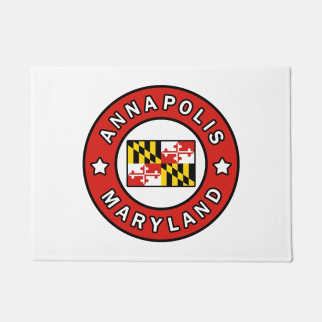 Annapolis Maryland Doormat (Front)