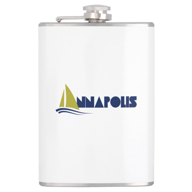 Annapolis, Maryland Hip Flask (Front)
