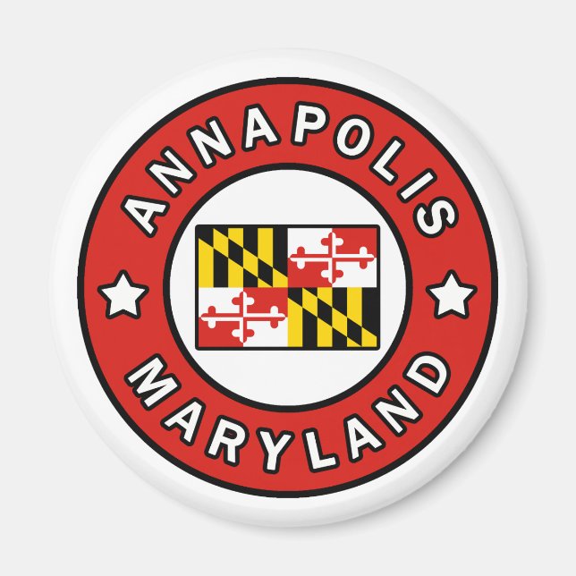 Annapolis Maryland Magnet (Front)