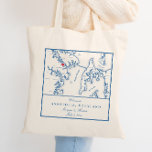 Annapolis Maryland Map Wedding Welcome Tote Bag<br><div class="desc">These Annapolis, Maryland map tote bags are perfect to welcome your out of town wedding guests with welcome bag goodies, or customise them for your wedding party. Move the heart by clicking "Edit Using design tool" under "Personalise". Labelled areas on this map include Annapolis, Kent Island, Cape St. Claire, Arnold,...</div>