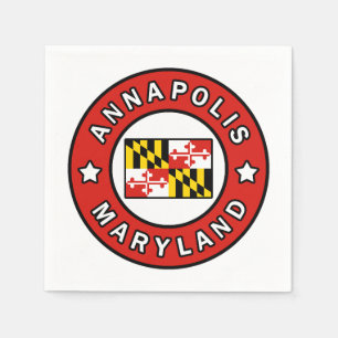 Annapolis Maryland Napkin