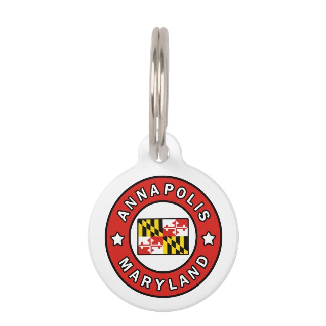Annapolis Maryland Pet Tag (Front)
