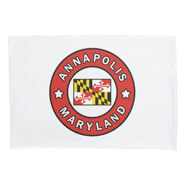 Annapolis Maryland Pillowcase (Front)
