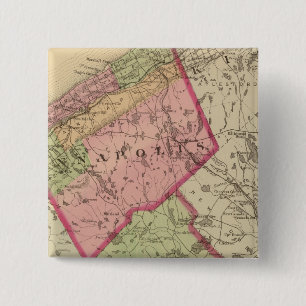 Annapolis, Queens counties, NS 15 Cm Square Badge
