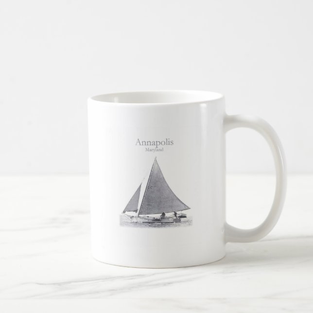 Annapolis Skipjack Coffee Mug (Right)