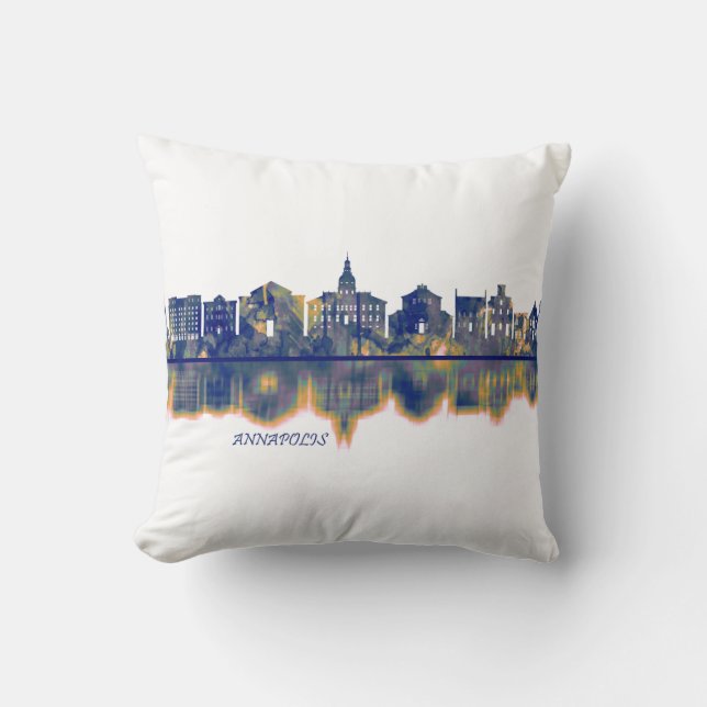 Annapolis Skyline Cushion (Front)