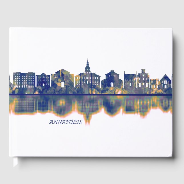 Annapolis Skyline Guest Book (Front)