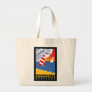 Annapolis, Wednesday Afternoon Large Tote Bag
