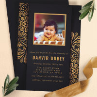 Annaprashan Black Gold First Rice Ceremony Photo