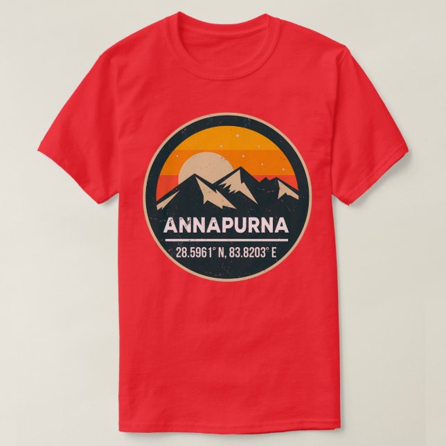 Annapurna National Park 1 T-Shirt (Design Front)