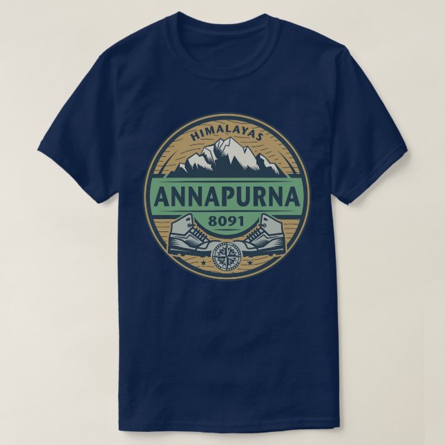 Annapurna peak T-Shirt (Design Front)