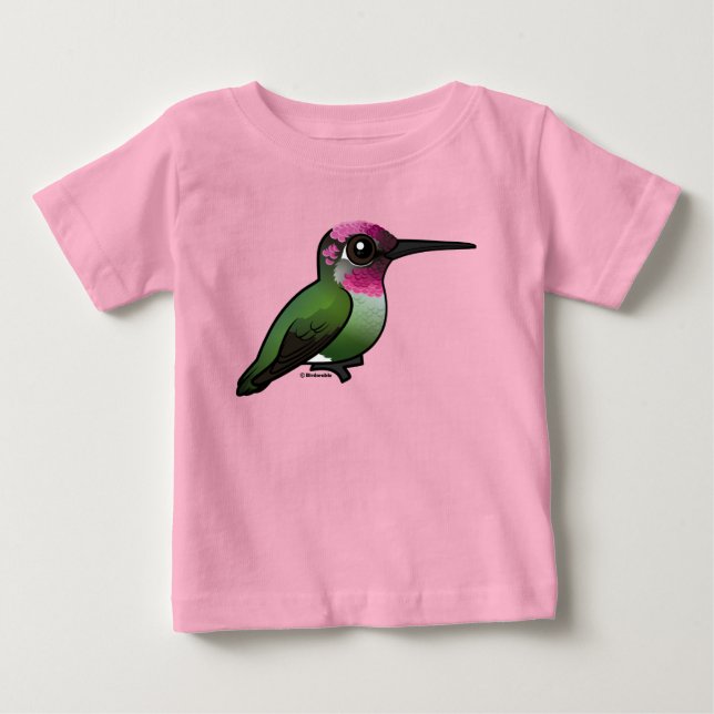 Anna's Hummingbird Baby T-Shirt (Front)