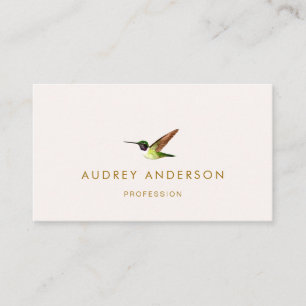 Anna's Hummingbird Business Card