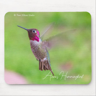 Anna's Hummingbird Mouse Pad