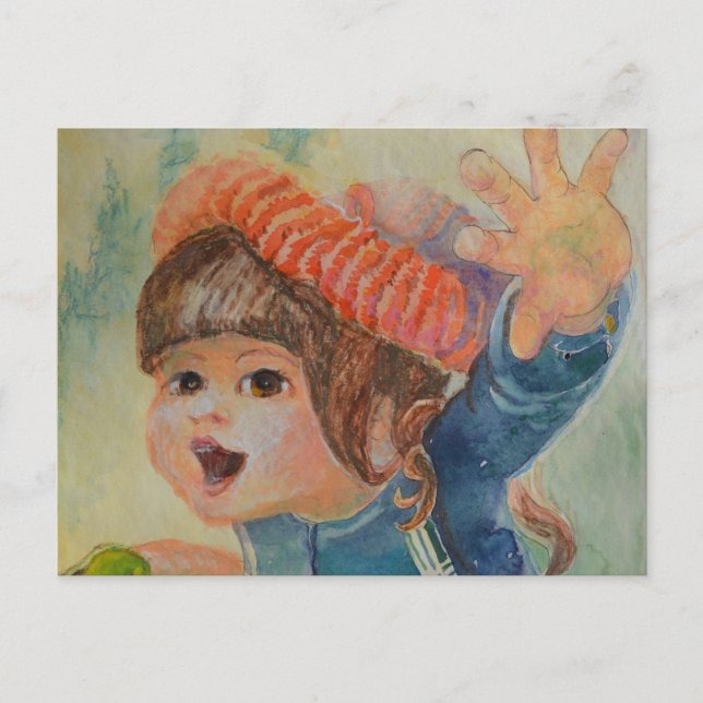 Anna's Robin 3 Postcard (Front)