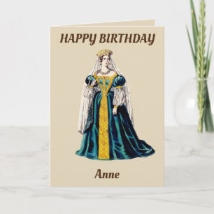 ANNE ~ A Russian Lady of Rank ~ Card