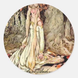 Anne Anderson Series* The Frog Prince Classic Round Sticker
