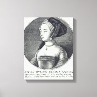 Anne Boleyn, etched by Wenceslaus Hollar, 1649