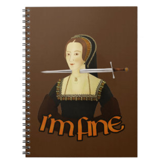 Anne Boleyn - I'm fine Notebook