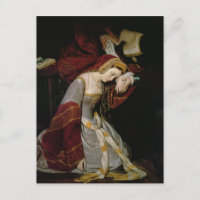 Anne Boleyn in the Tower, detail, 1835