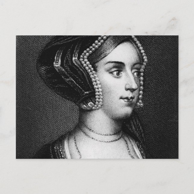 Anne Boleyn Postcard (Front)