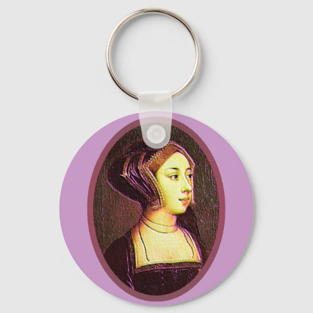 Anne Boleyn - Woman Keychain (Front)