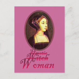 Anne Boleyn - Woman Postcard
