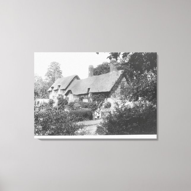 Anne Hathaway's cottage Canvas Print (Front)